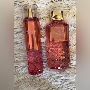 Bath and body works champagne toast